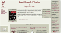Desktop Screenshot of leyenda.net