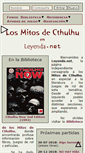 Mobile Screenshot of leyenda.net